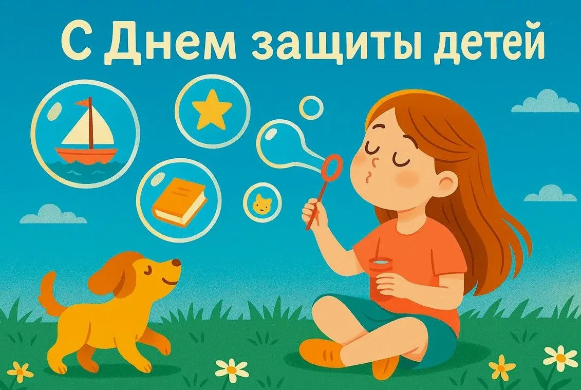 🎈 1 июня — Международный день защиты детей!