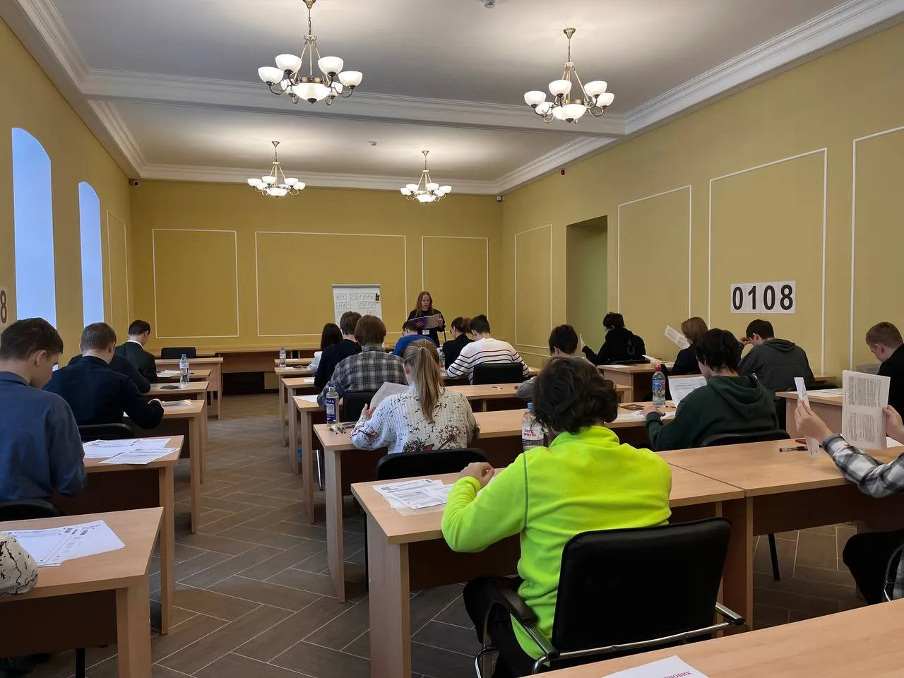 Сегодня в Региональном центре оценки качества образования состоялся тренировочный экзамен в рамках п