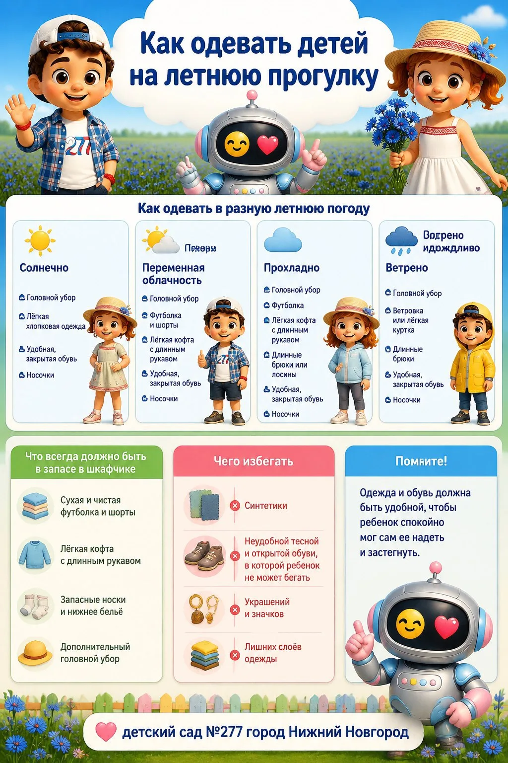 ✅🥰 Комфорт ребёнка во время прогулки напрямую влияет на его настроение и здоровье. Лето — пора пере