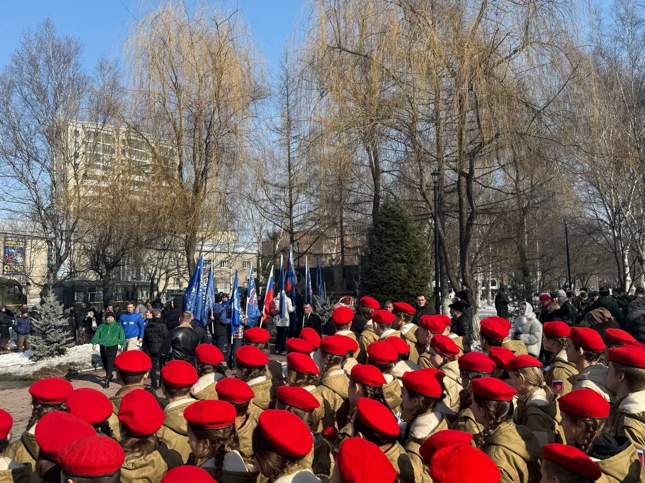 🕊️Вчера, 13 февраля, накануне Дня памяти о россиянах, исполнявших служебный долг за пределами Отечес