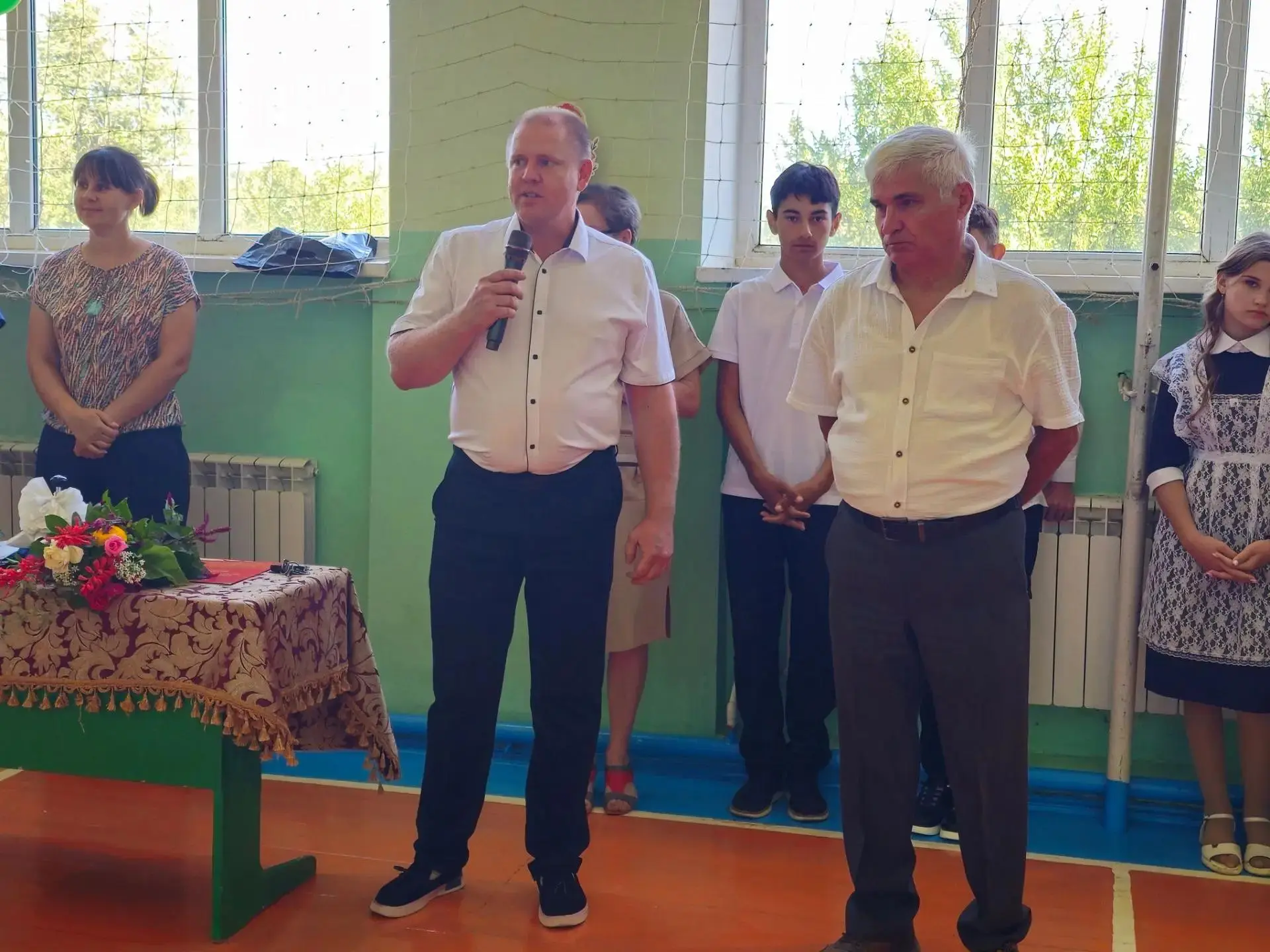 1 сентября в МБОУ Кичкинская СОШ состоялась праздничная линейка, приуроченная к началу ...