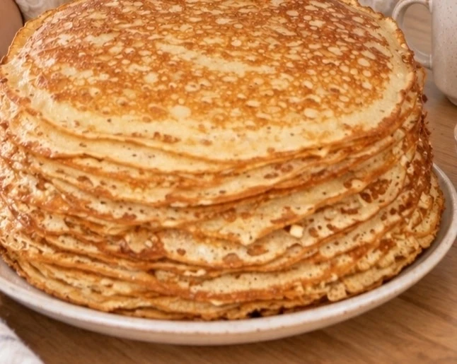 🥞🫧✨ «БЛИНЫ В МЕЛКУЮ СЕТОЧКУ»: Заварное тесто на кефире и молоке — тонкое, нежное и с ...