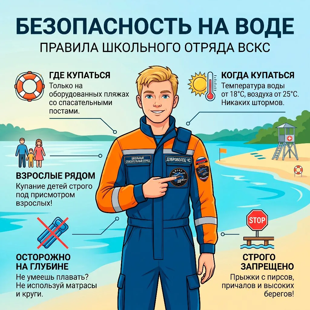 🚁 Безопасность на воде