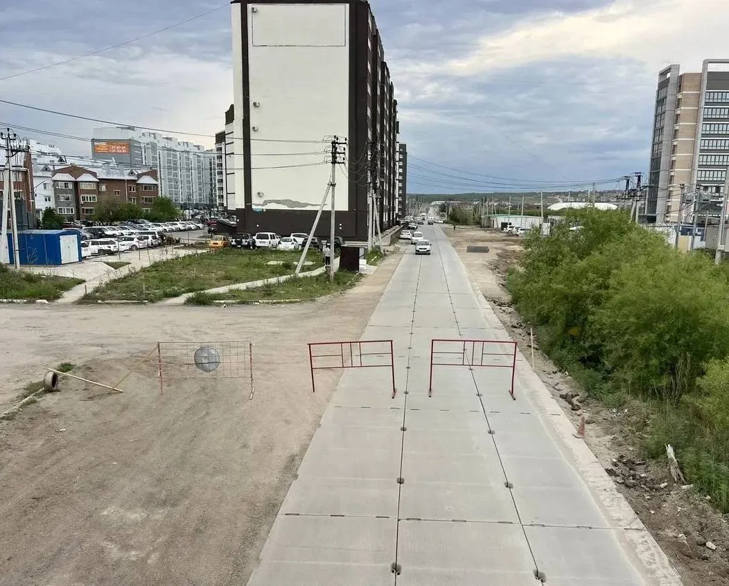 🚙В Благовещенске обустроили временный проезд к микрорайону Европейский