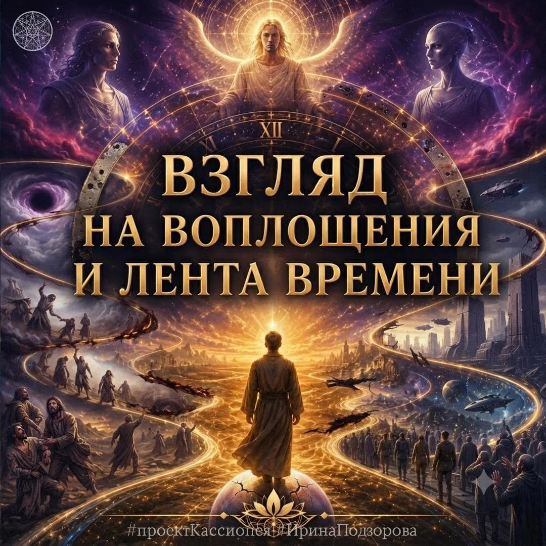 Взгляд на воплощения через Ленту Времени.