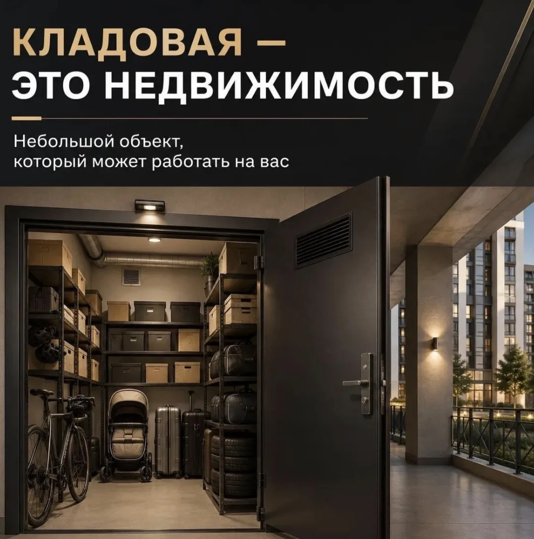 🔑 Кладовые в ЖК комфорт‑класса в Краснодаре — успейте купить до сдачи дома! 🔑