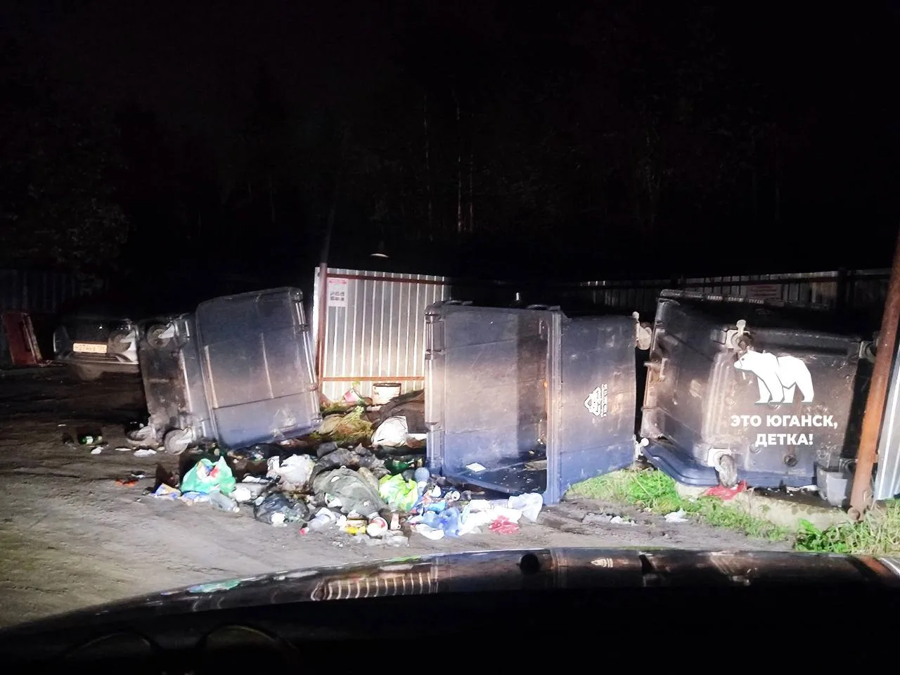 Медведь на дачах ТСН взлёт 11 км, ул синяя, на мусорке разворотил баки, заснять не успе...