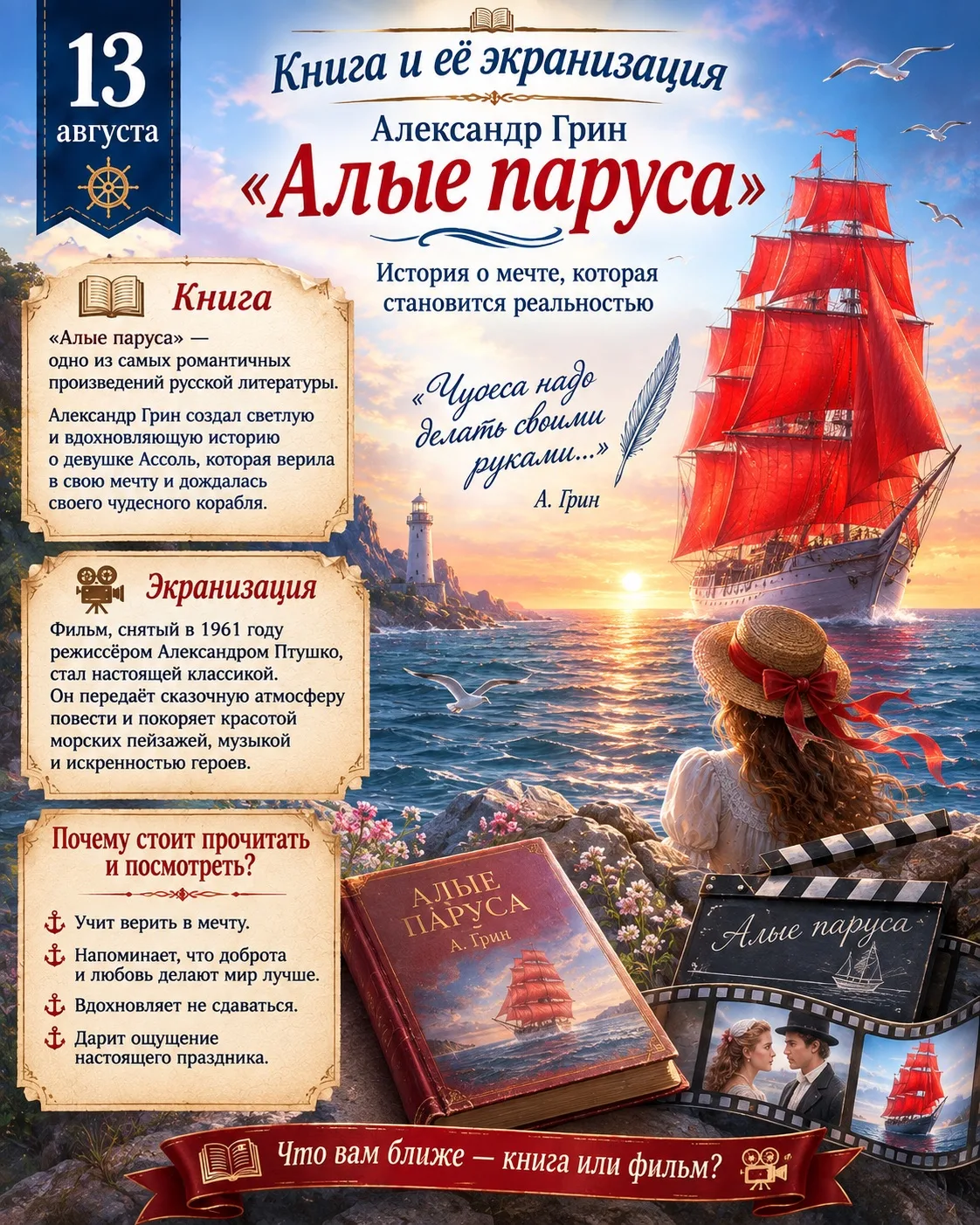 🎬 Книга и её экранизация