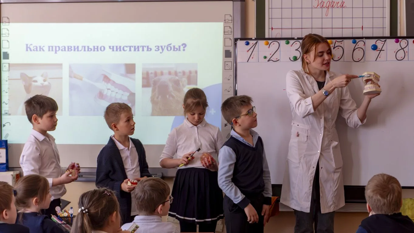 ✨ Зубная суперсила: урок здоровья для юных исследователей! ✨   17 апреля в рамках Месячника популяри