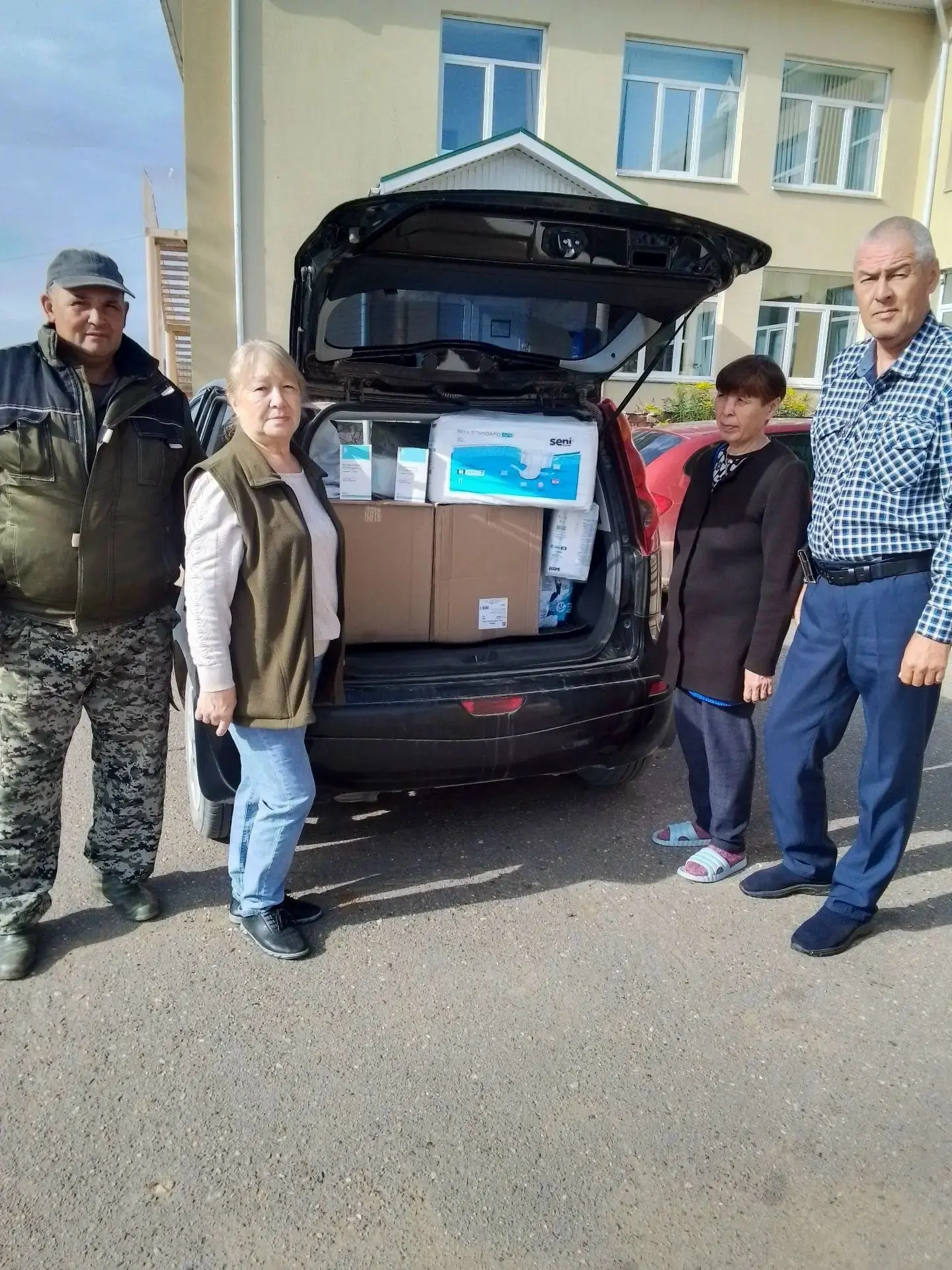 В селе Белянка продолжается благородная миссия помощи нашим героям!