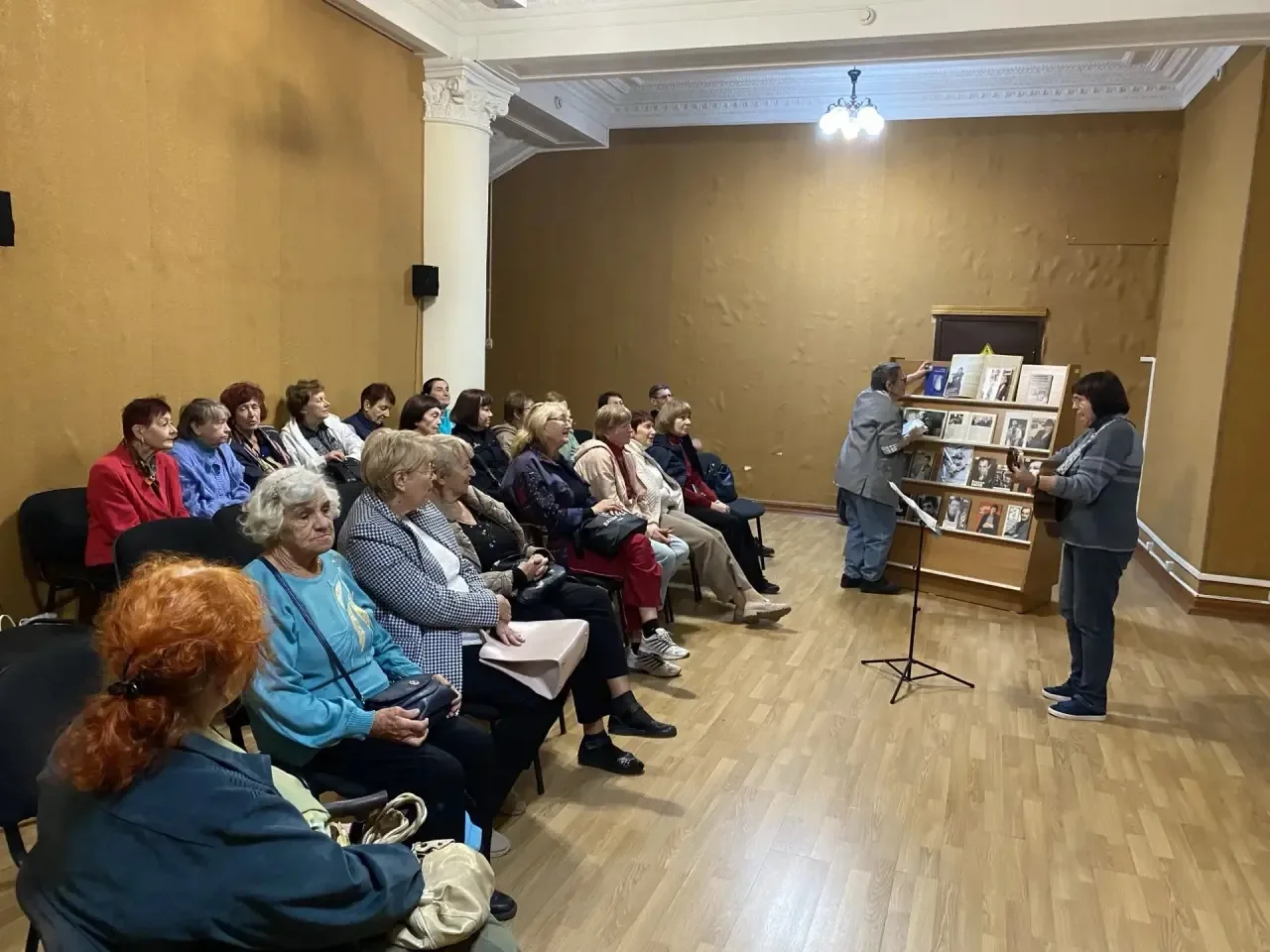 Участники партпроекта «Старшее поколение» посетили клуб по интересам «Верность», которы...