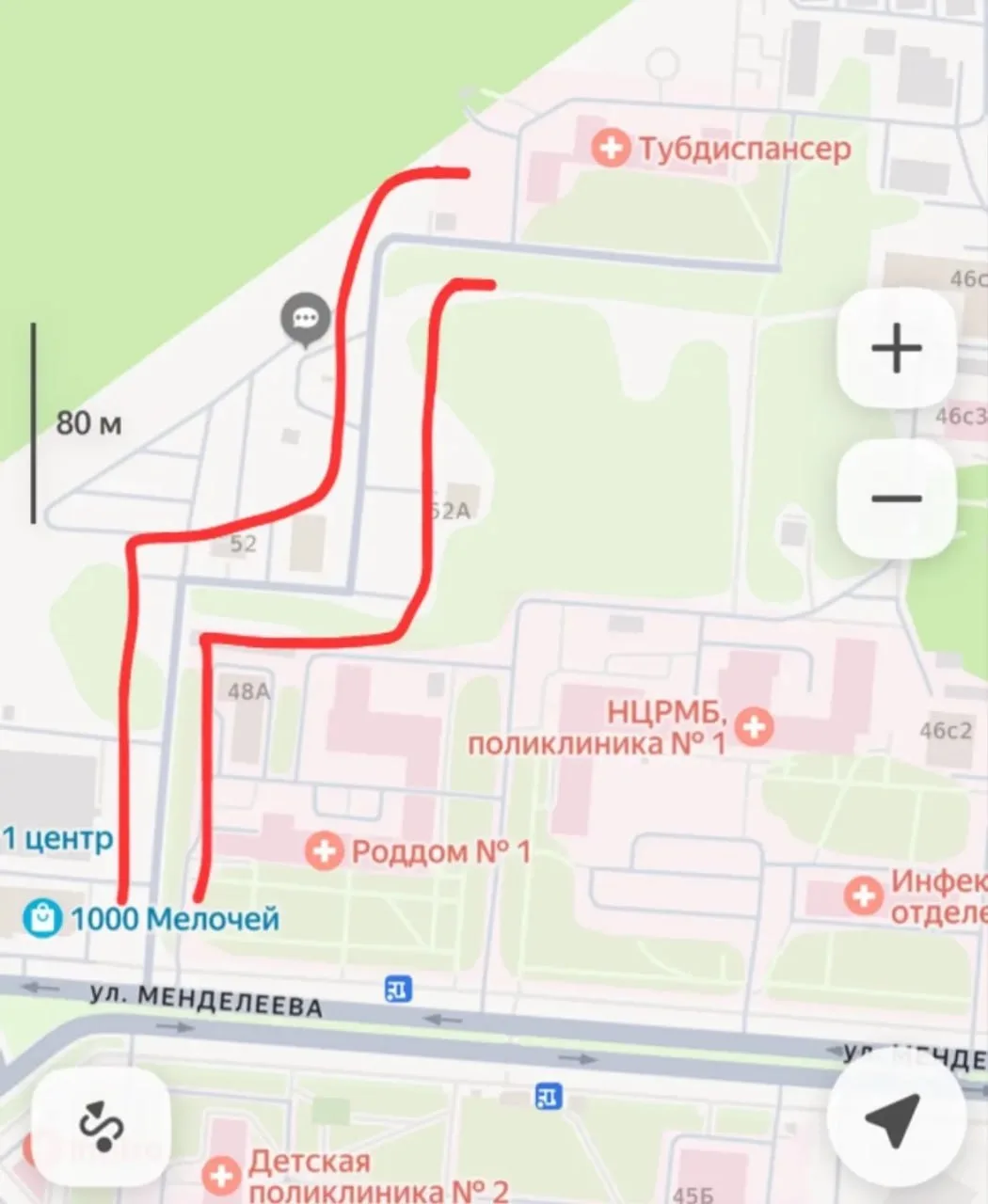 🚧 Дорогу до тубдиспансера просят срочно отремонтировать