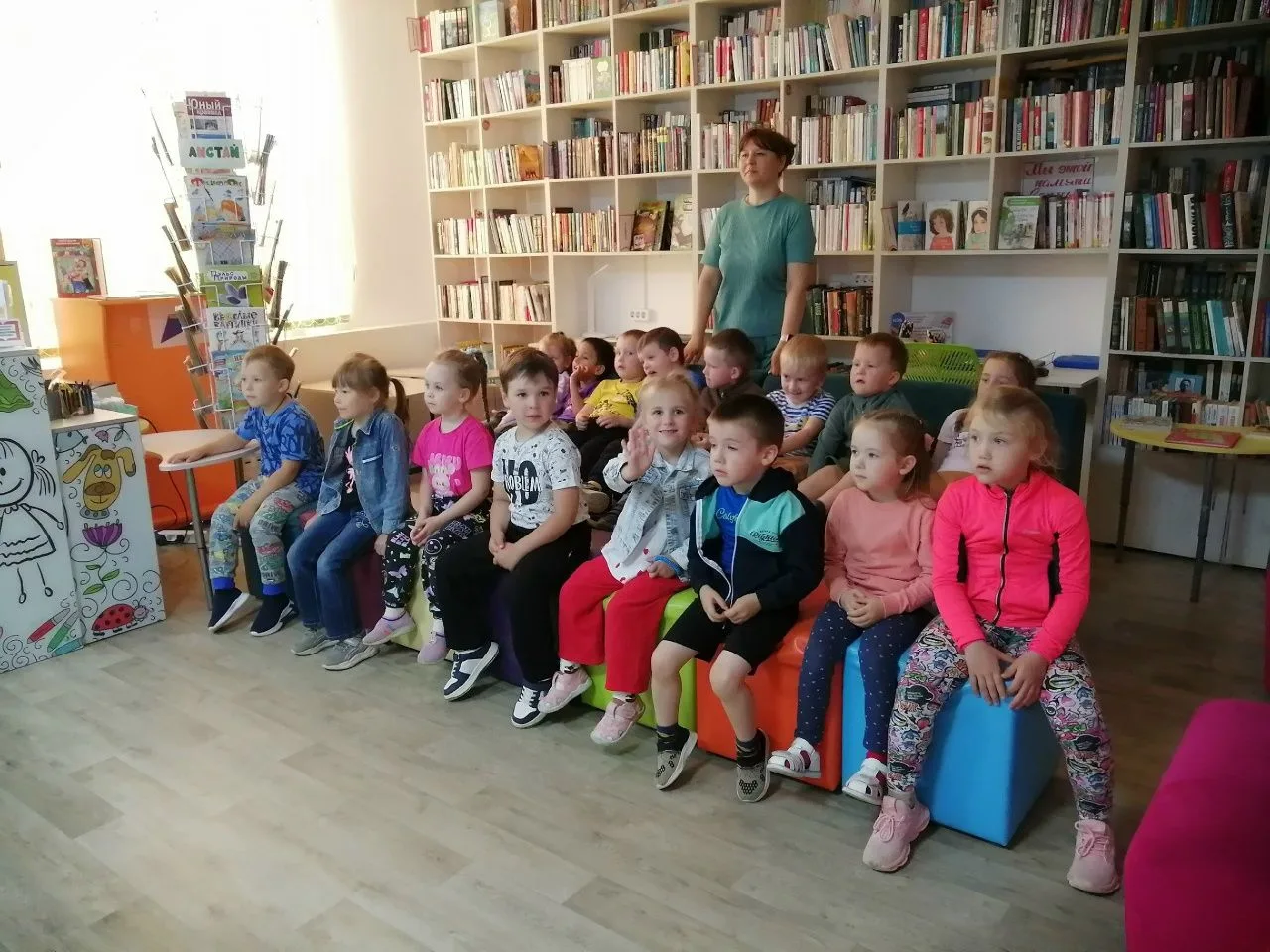 Открыли сезон летних встреч вместе с ребятами из детского сада «Золотой ключик»👋
