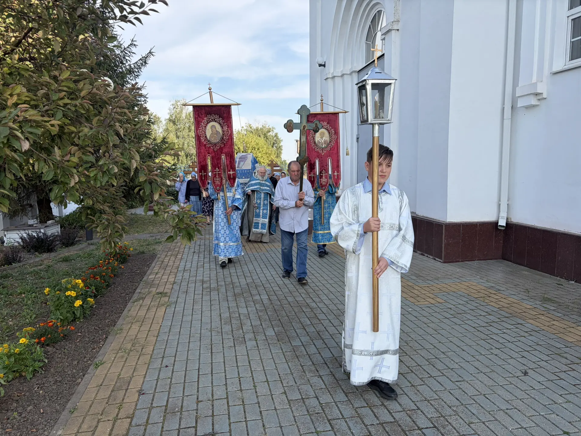 🔷Сегодня на вечерней службе в нашем храме был совершен чин погребения Плащаницы Пресвя...