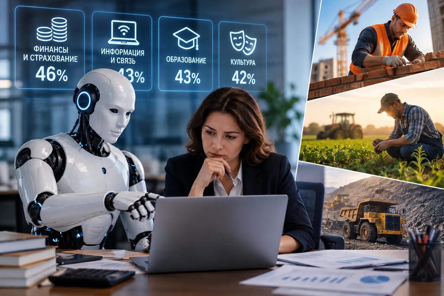 🤖 ИИ возьмёт на себя почти половину работы финансистов?