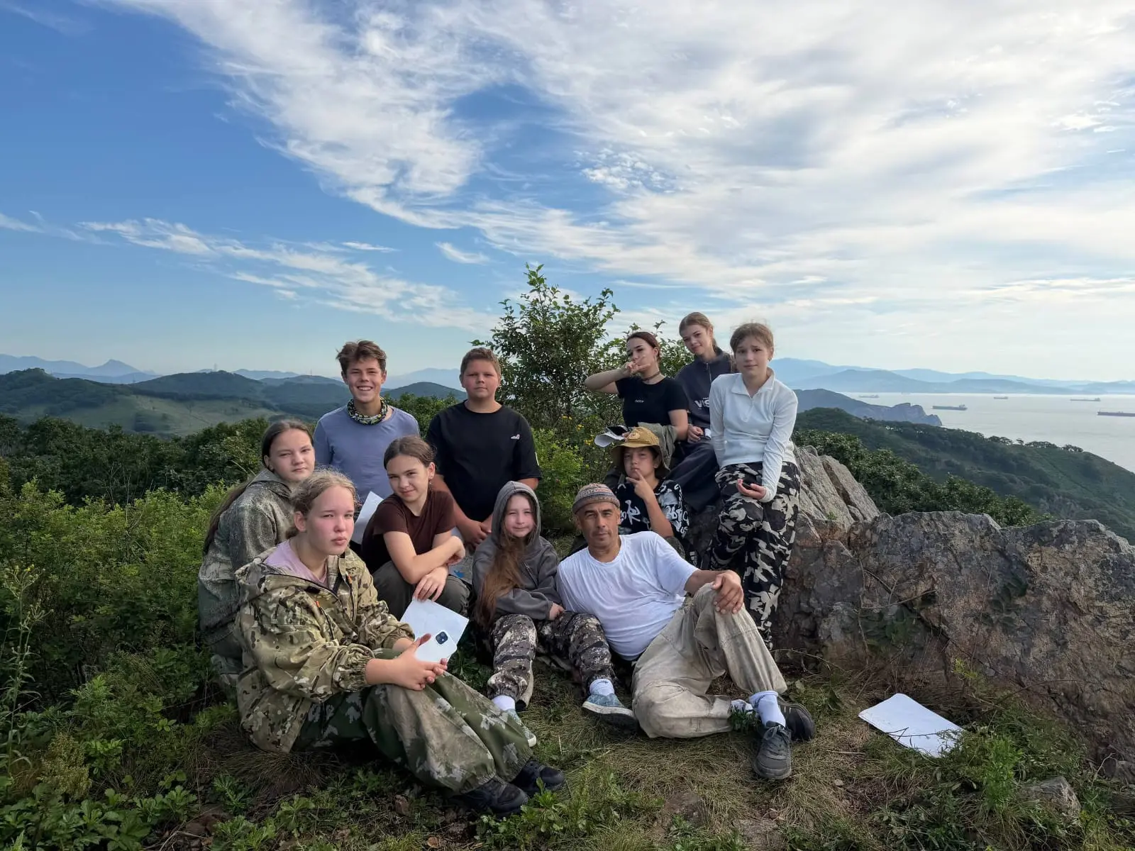 🏕️ Учебно-тренировочные сборы на побережье Японского моря.