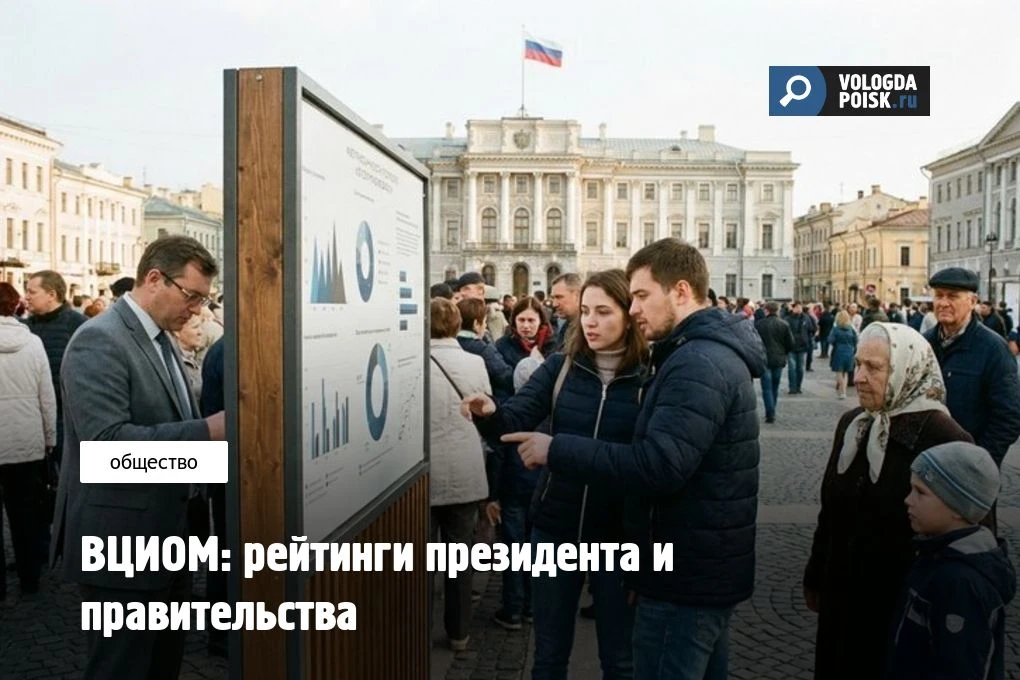 ВЦИОМ: рейтинги президента и правительства