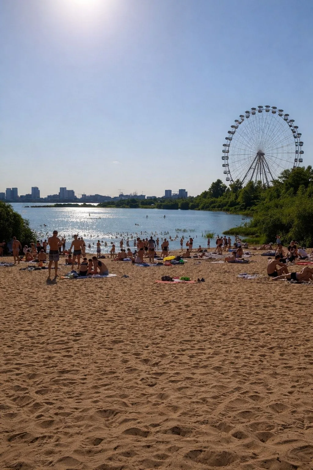 Огромное колесо обозрения планируют установить у озера Круглое в Тюмени