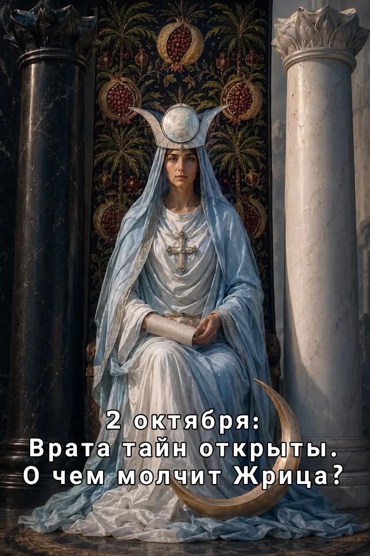 🔮 Сюжет дня 2 октября: Врата тайн в день рождения Артура Уэйта. Двойная Жрица и скрыты...