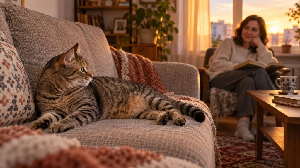 Кот слышит своё имя. Почему же он не подходит?