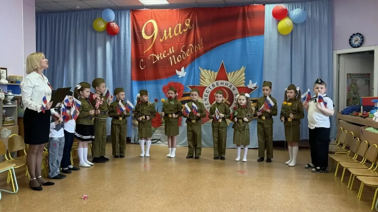 ☀️ Утренник к 9 Мая в нашем саду — море эмоций, трогательные стихи и песни о Победе!