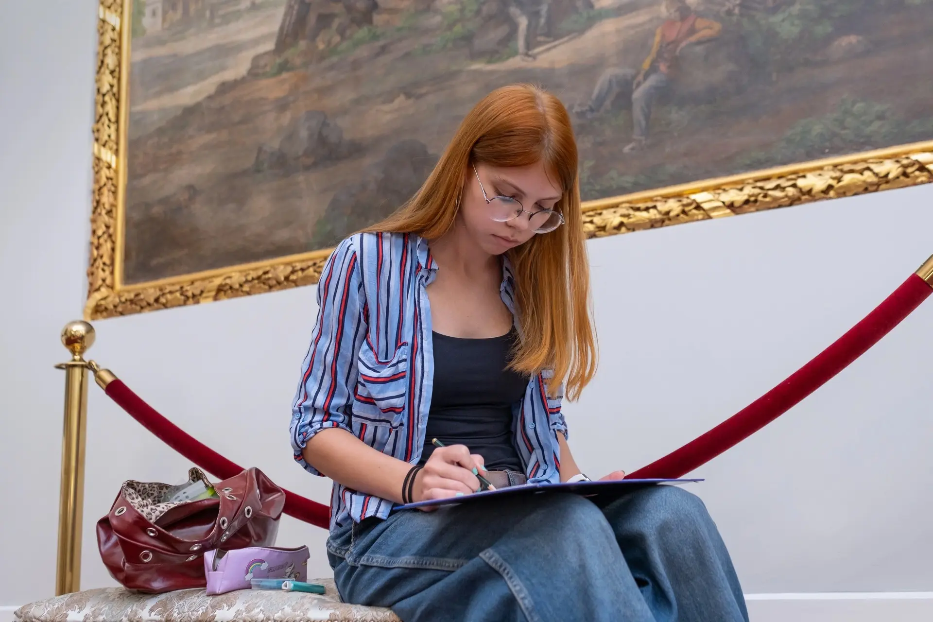 Каменноостровский дворец стал мастерской для юных художников 🎨