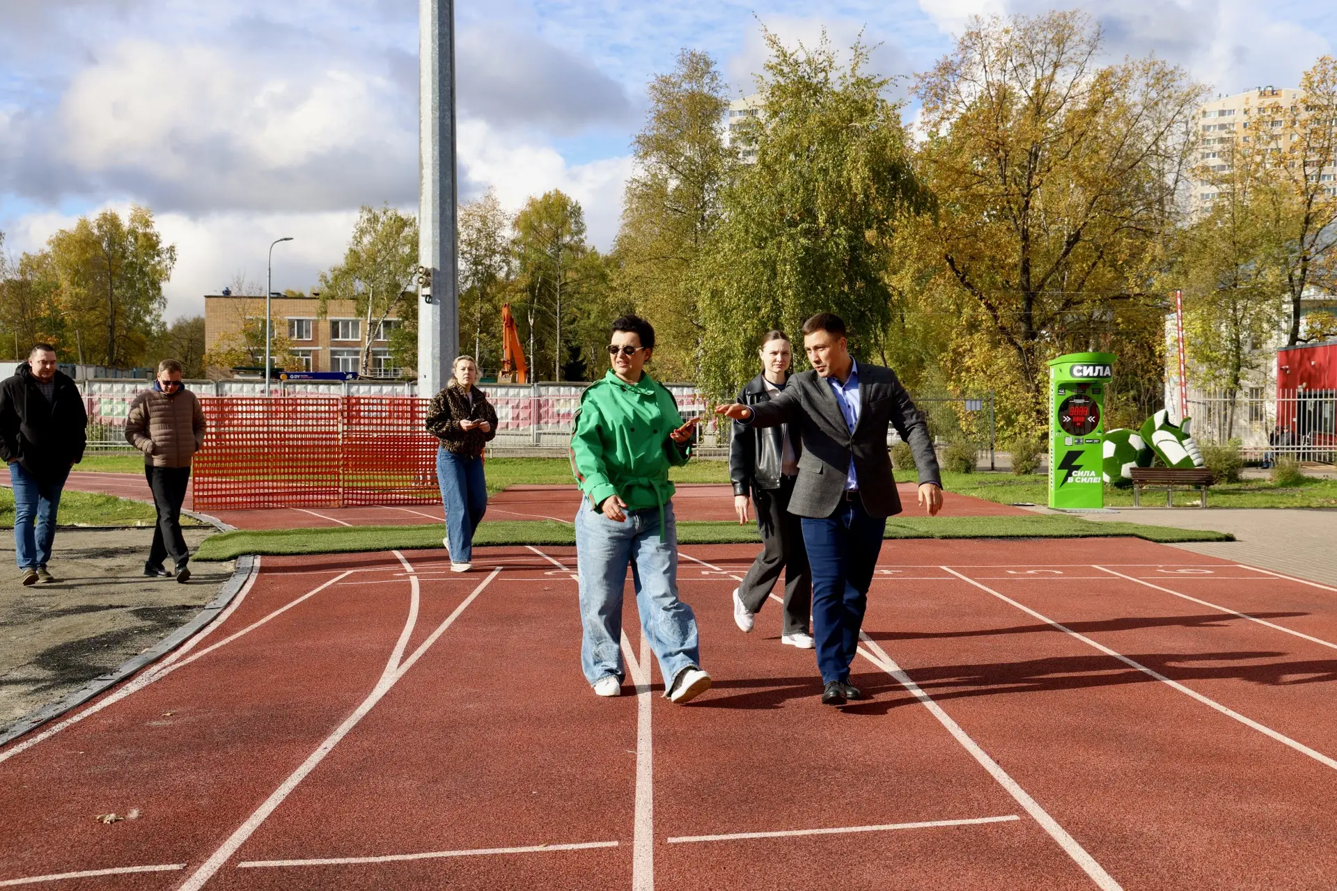 ⚽️На стадионе «Москвич» обновляем футбольное поле