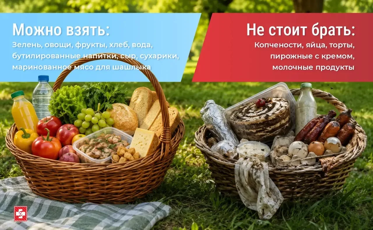 Чтобы сохранить еду свежей на пикнике, важно правильно выбрать упаковку, использовать т...