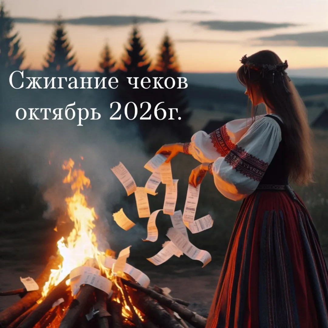 🔥 СЖИГАНИЕ ЧЕКОВ: ДЕНЕЖНЫЕ ДАТЫ НА ОКТЯБРЬ 2026