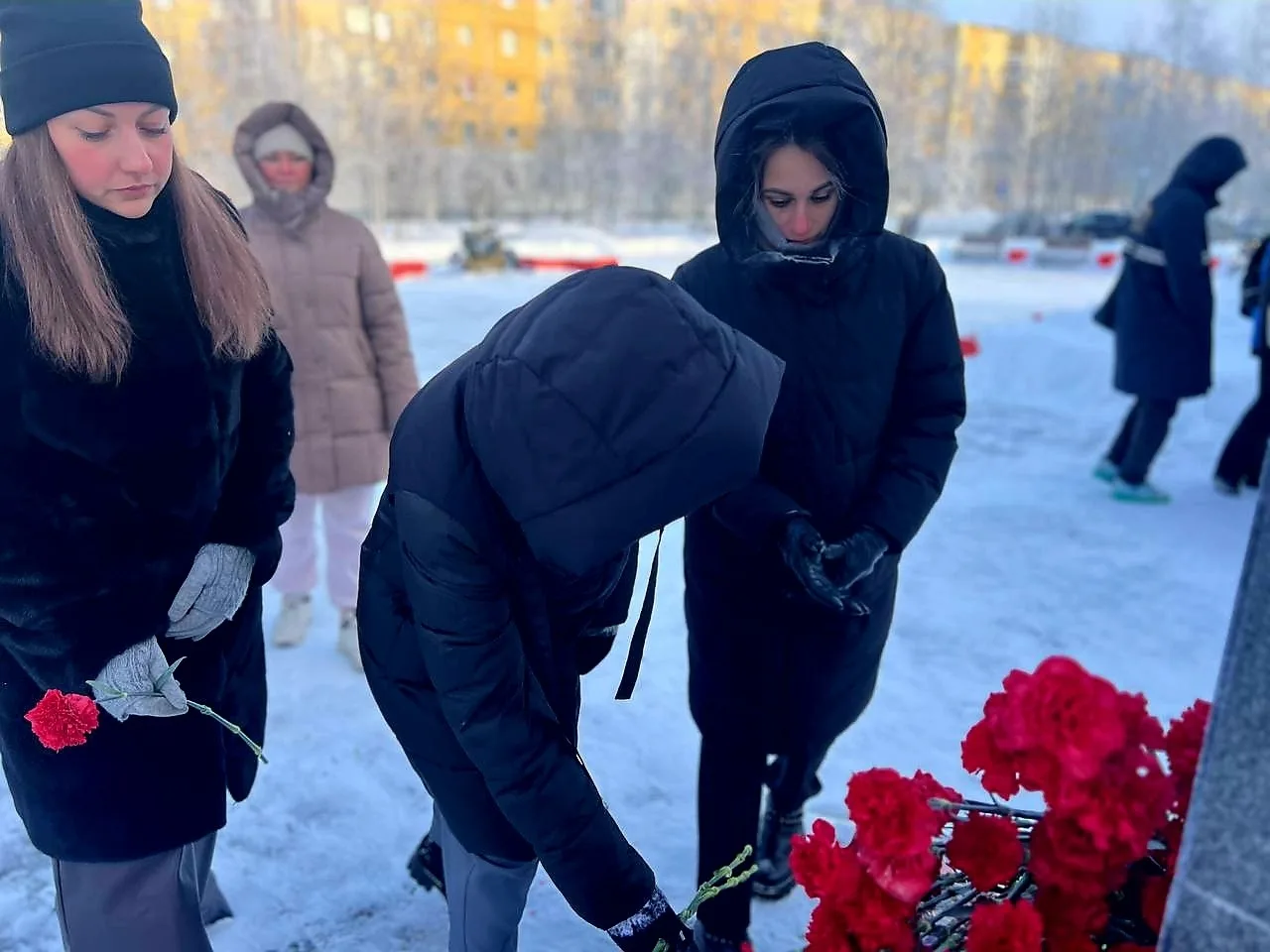 🕯️27 января педагоги нашей школы приняли участие в митинге посвящённому 82-й годовщине полного освоб