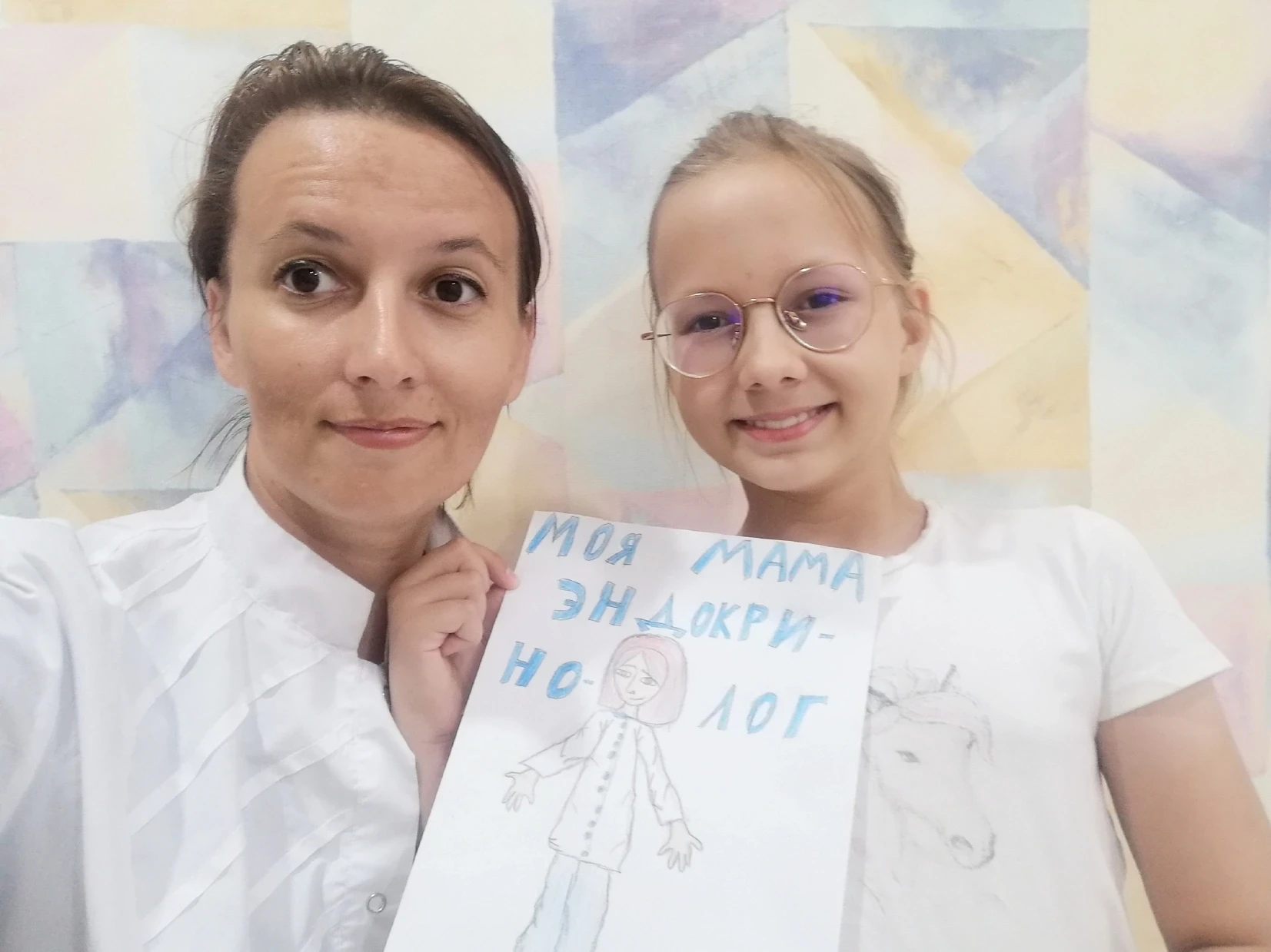 Следующий участник проекта Маша Ардашева, 10 лет. Чтобы никто не сомневался, она подписала свой рису