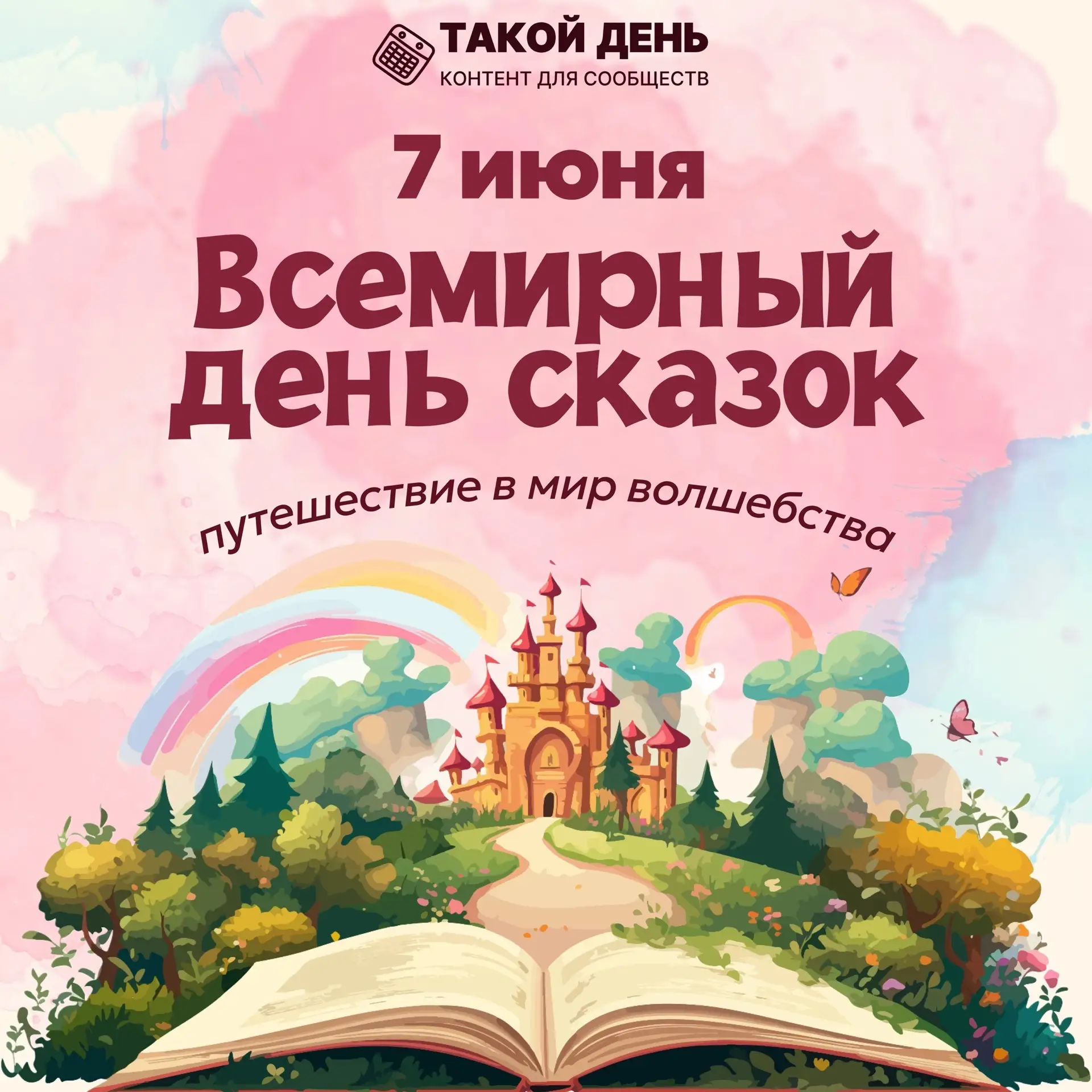 7 июня — Всемирный день сказок