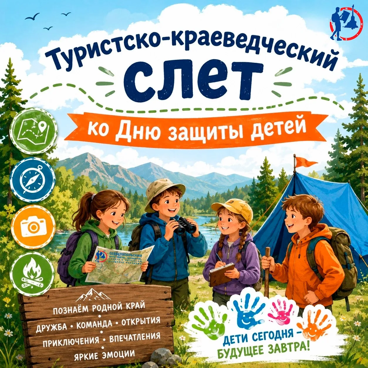 Туристско-краеведческий слет ко Дню защиты детей

🗓 3 июня с 09:00 на территории ГБОУ ДО «СЦТКСЭ», 