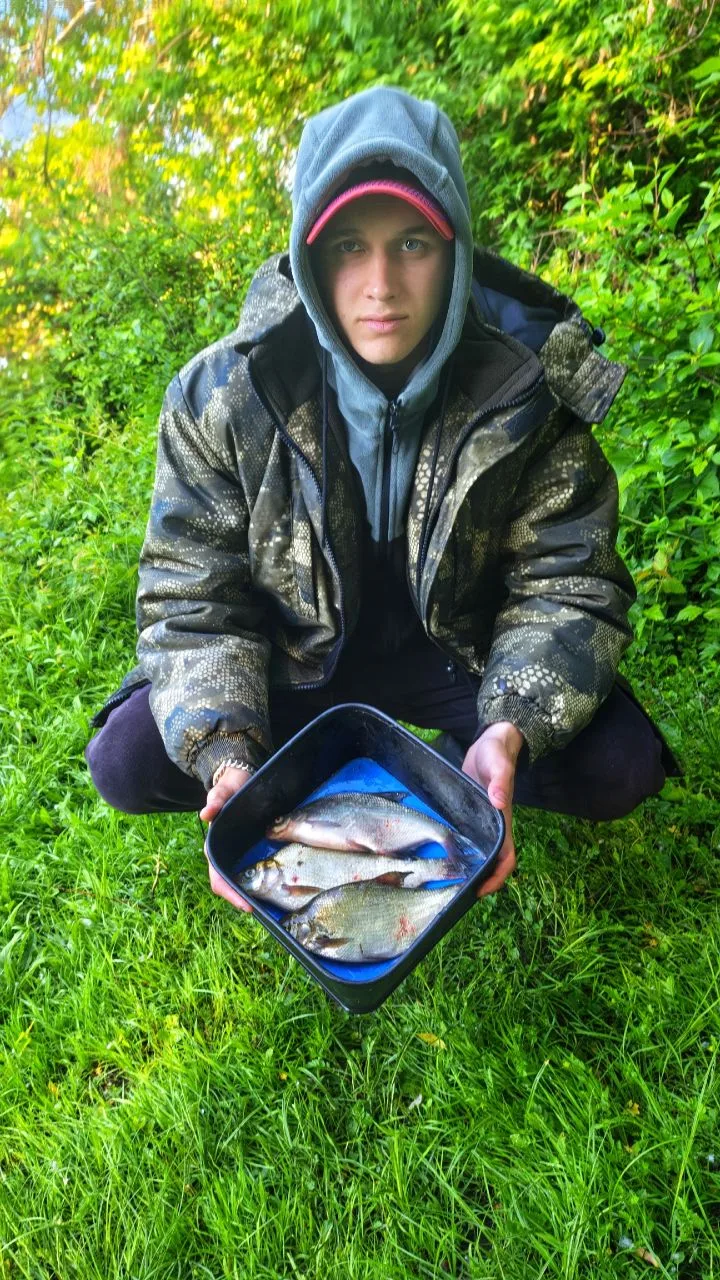 Изучаем новые места. В поисках леща 🐟, пока нашли только мелкого