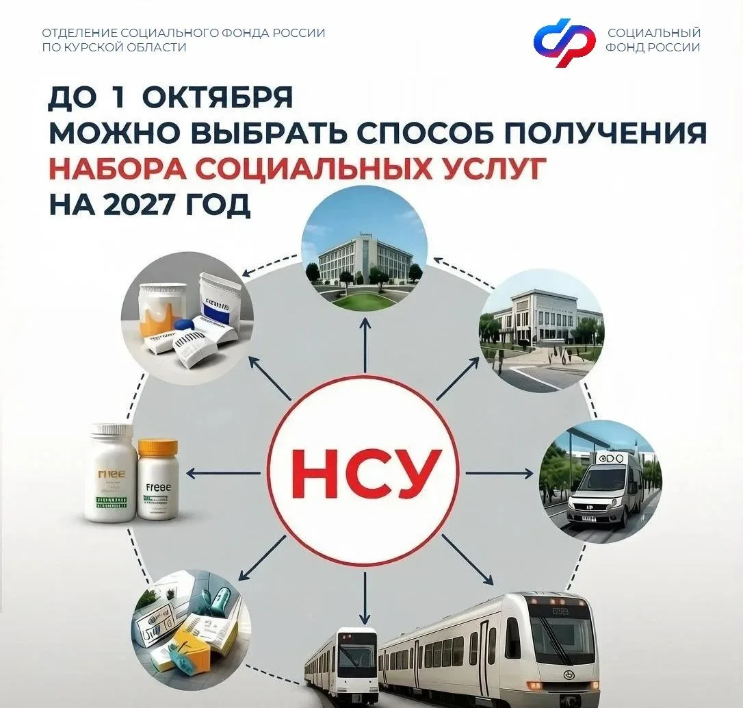 🛑 Федеральные льготники имеют право на получение набора социальных услуг (НСУ) в натур...