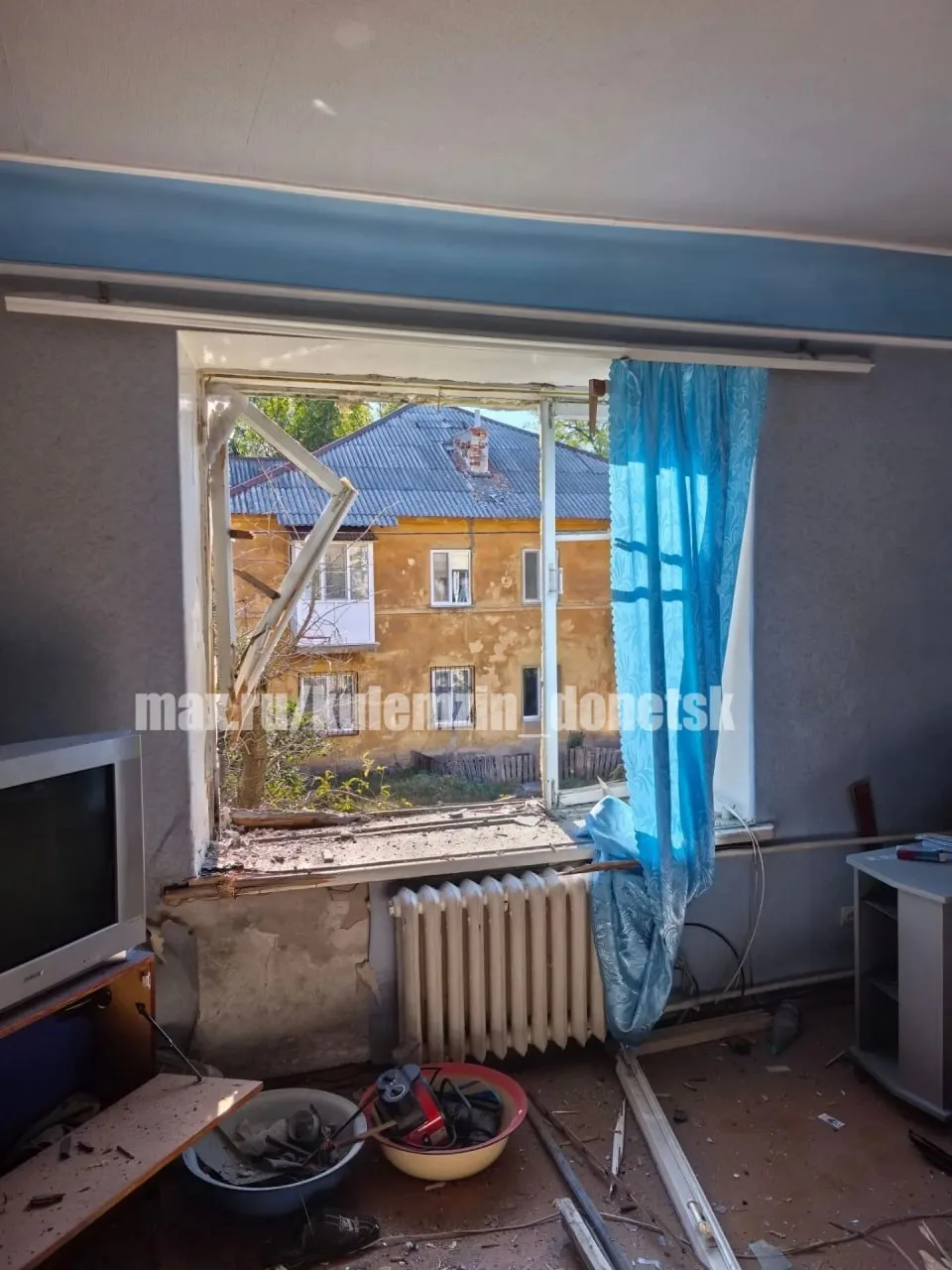 ‼️ Последствия вражеской атаки БПЛА на многоквартирный дом в Куйбышевском районе