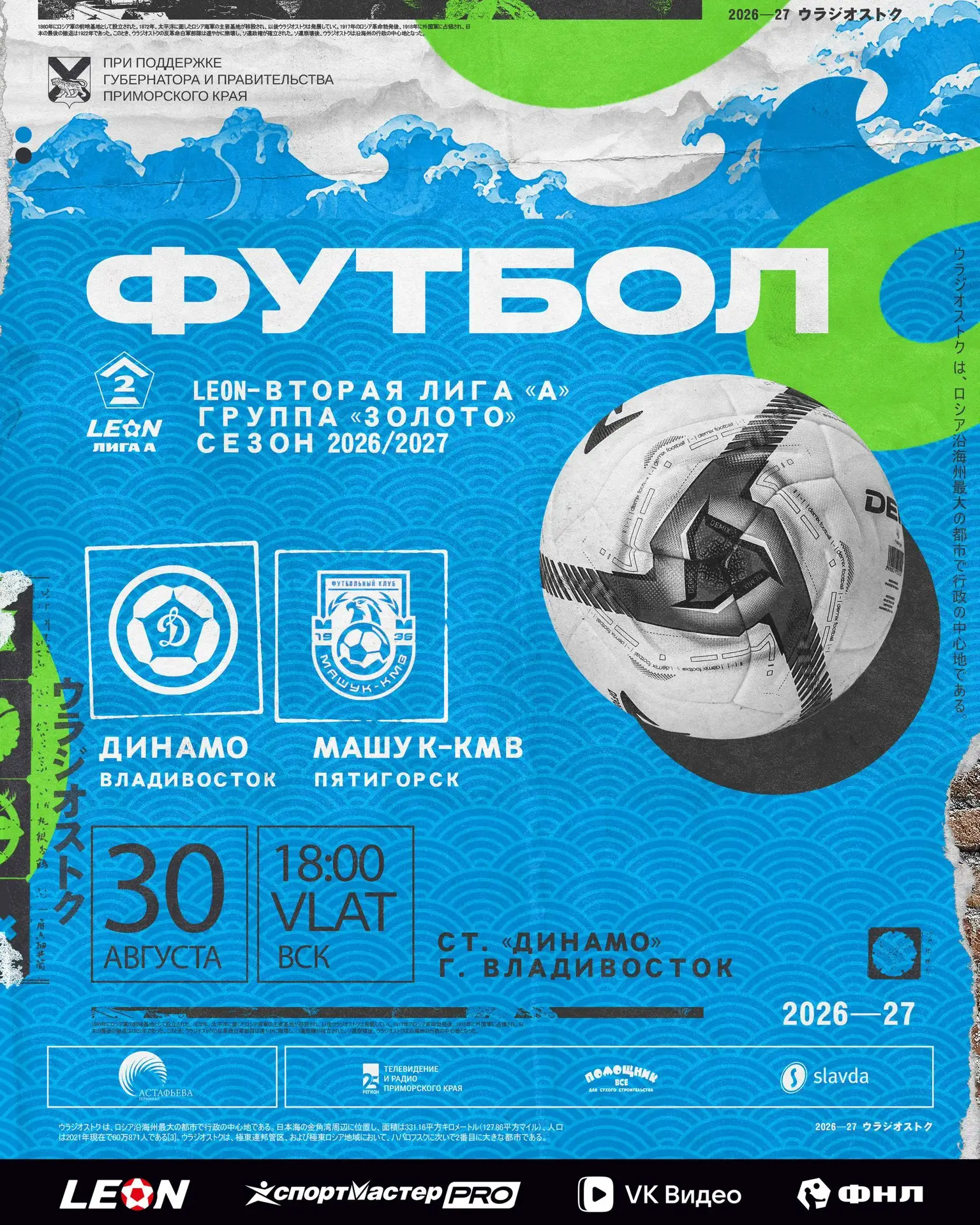 ⚽️ Первая битва в истории: «Динамо» – «Машук-КМВ»