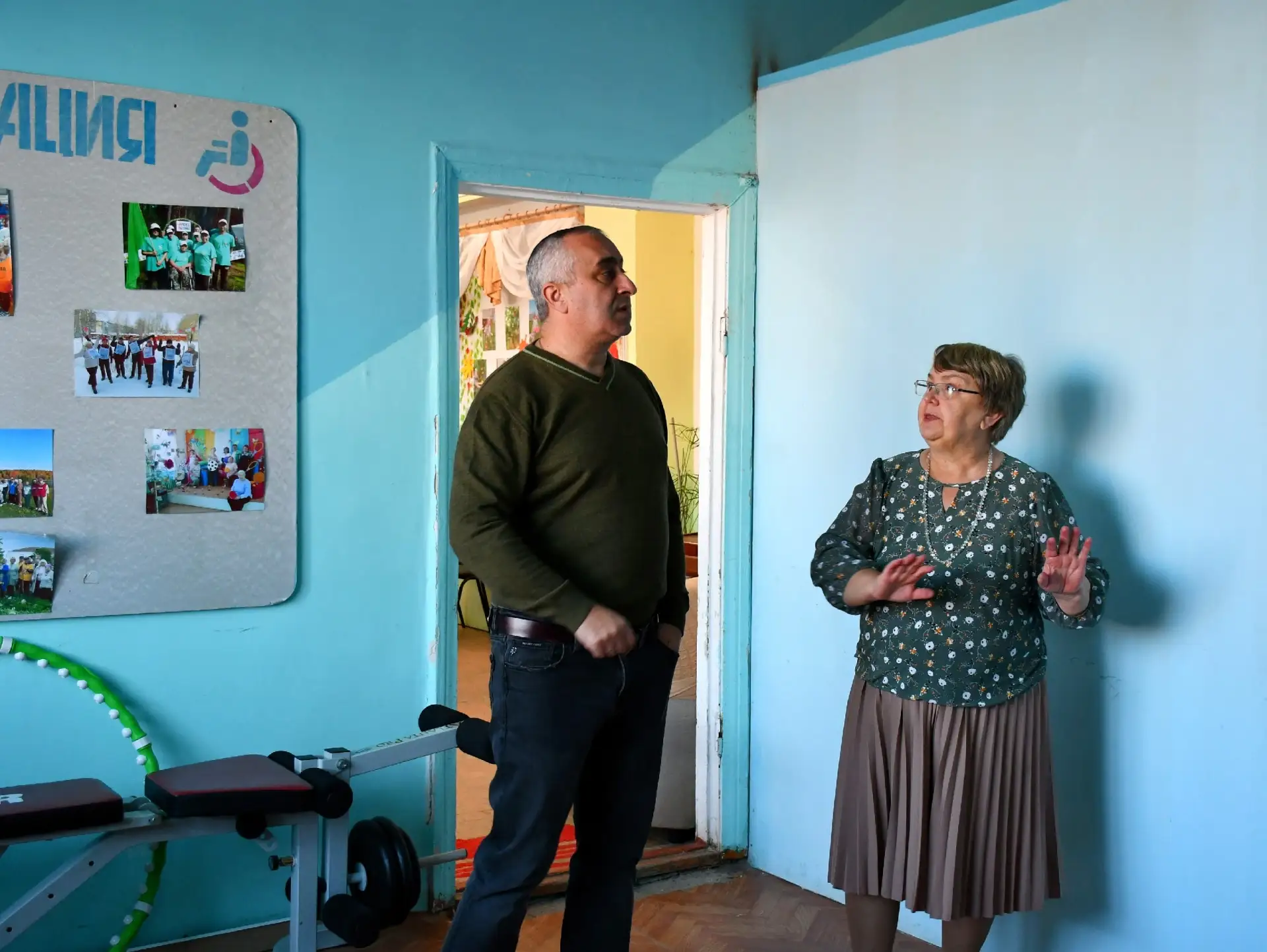 🤝 Глава Александровского округа Владимир Белобаржевский посетил Александровское общест...