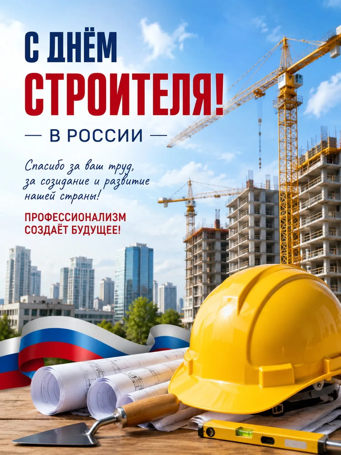 🏗 С Днём строителя!