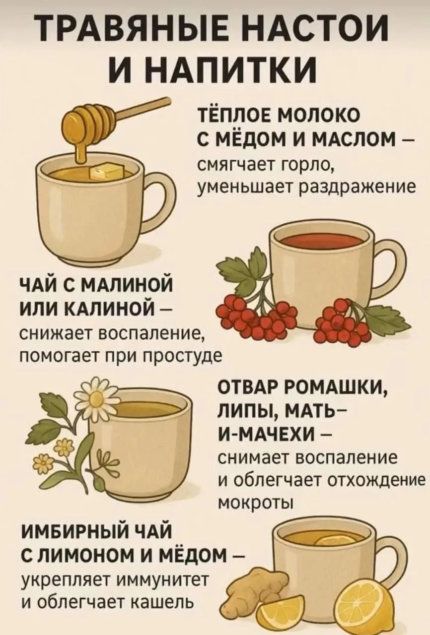 Травяные настои и напитки!