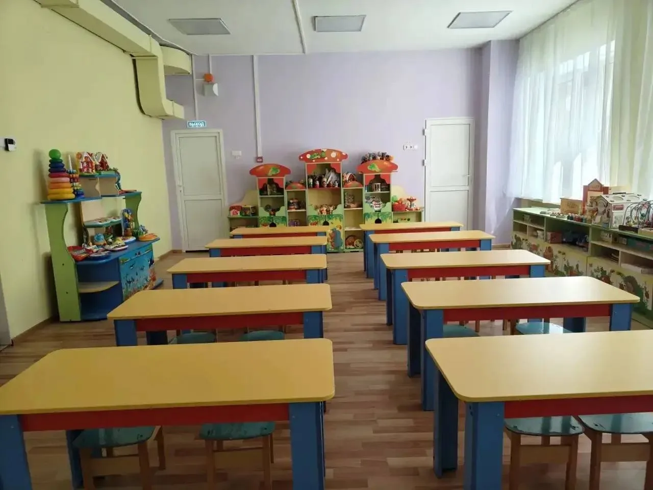 Дошкольное отделение (корпус 4-49) школы им. Чехова преобразилось после завершения плановой подготов