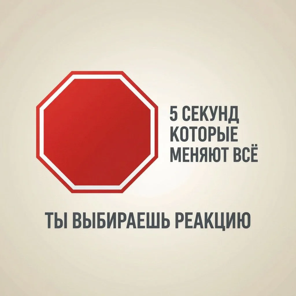🛑 ТЕХНИКА «СТОП-КРАН»: КАК ПЕРЕСТАТЬ РЕАГИРОВАТЬ НА ВСЁ (ЗА 30 СЕКУНД)