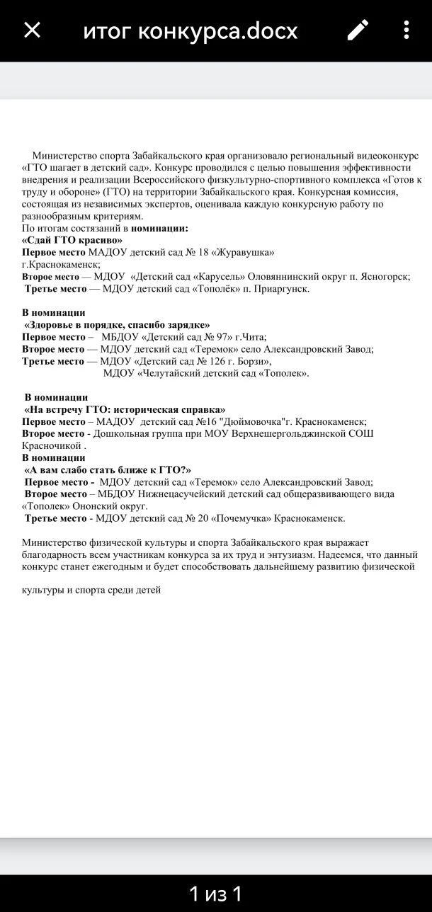 Медиа публикации