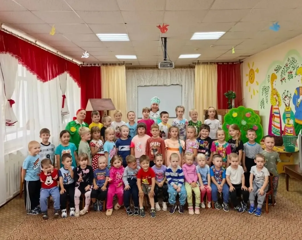 🍎В нашем детском саду прошёл весёлый и познавательный праздник — Яблочный Спас! Дети п...