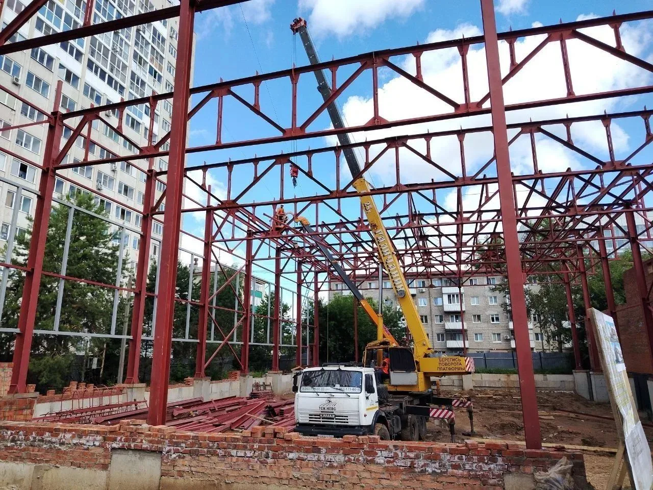 🏗️ Стройка встала: новый ФОК в Инорсе замер как минимум на три месяца