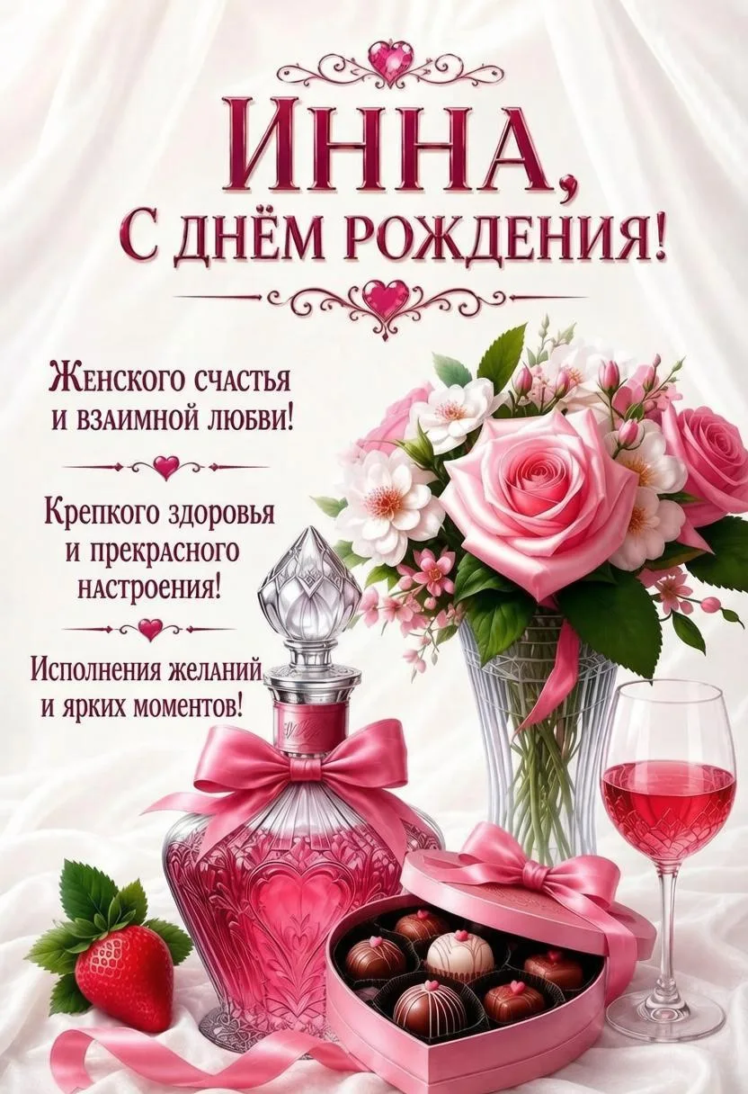 #сднёмрождения #инна 
Подпишитесь,✍️ 
всегда пригодится👇
НАШИ КАНАЛЫ:

ОТКРЫТКИ ДЛЯ ВАС 💌 
🎉 С ДН