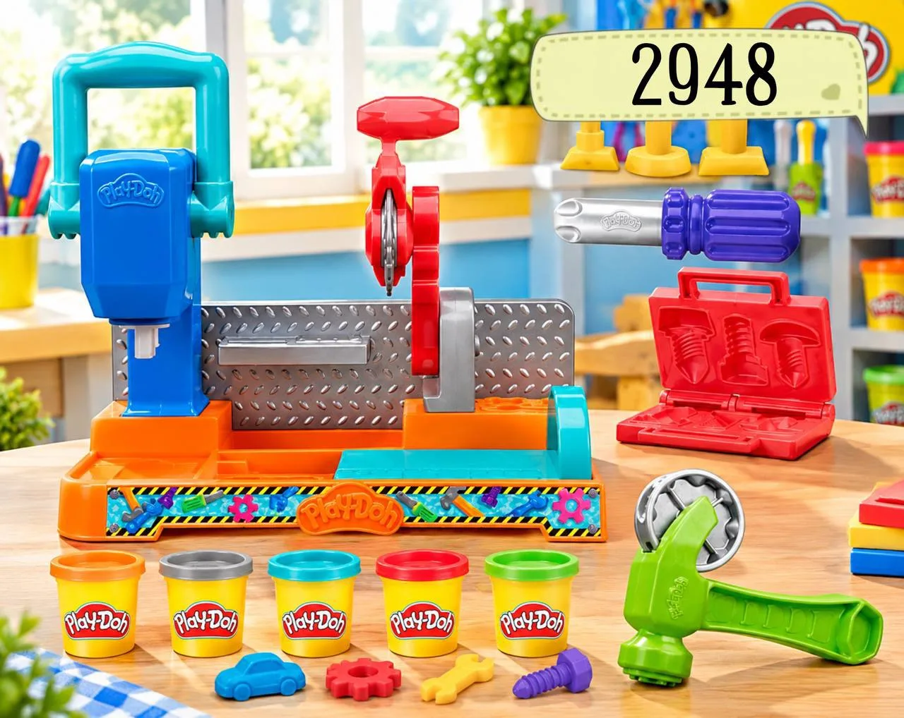 🛠️ Набор Play-Doh «Столярная мастерская»
