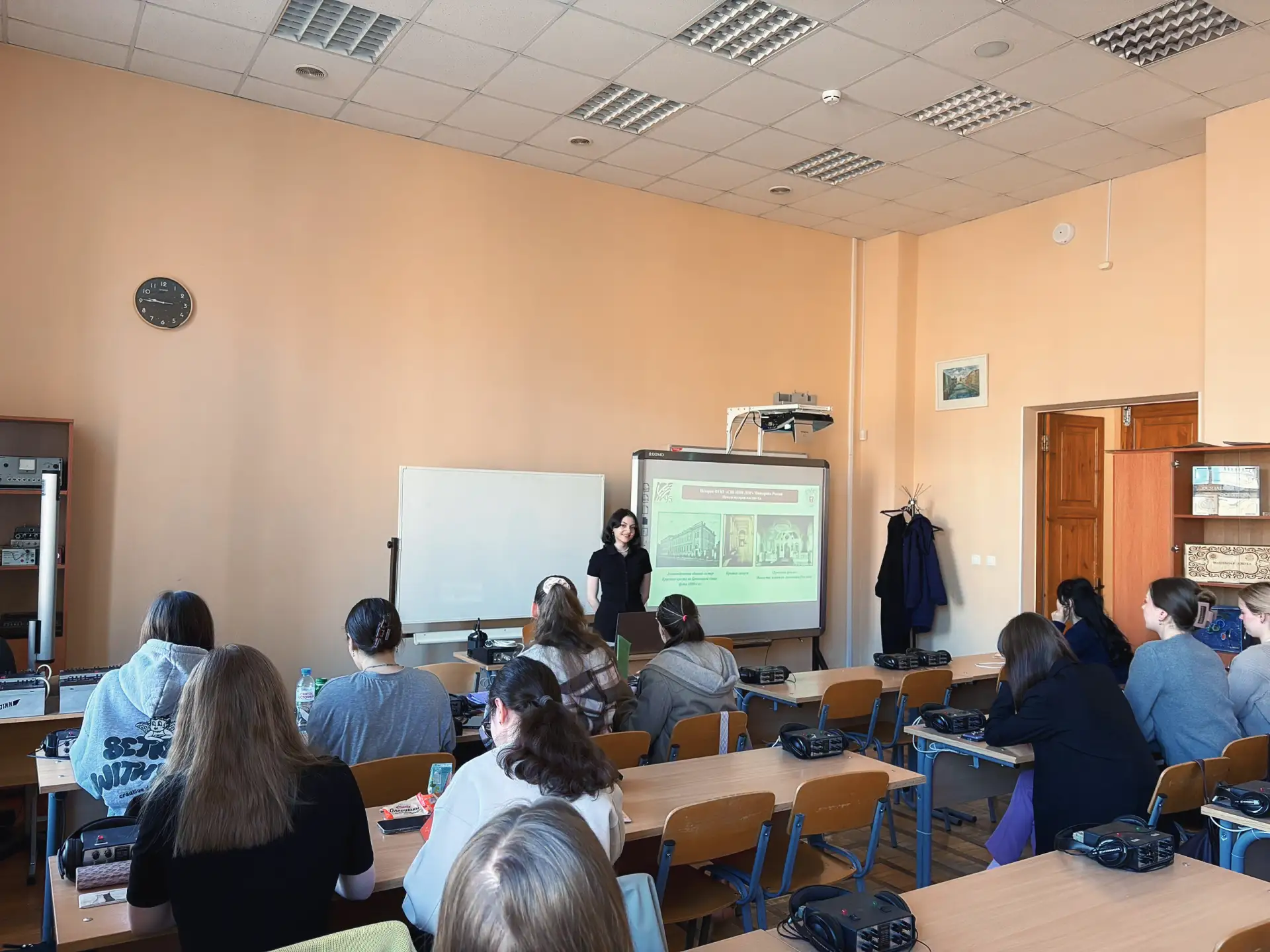 ✏ Студенты кафедры сурдопедагогики продолжают посещать встречи с потенциальными работодателями.  💫 В