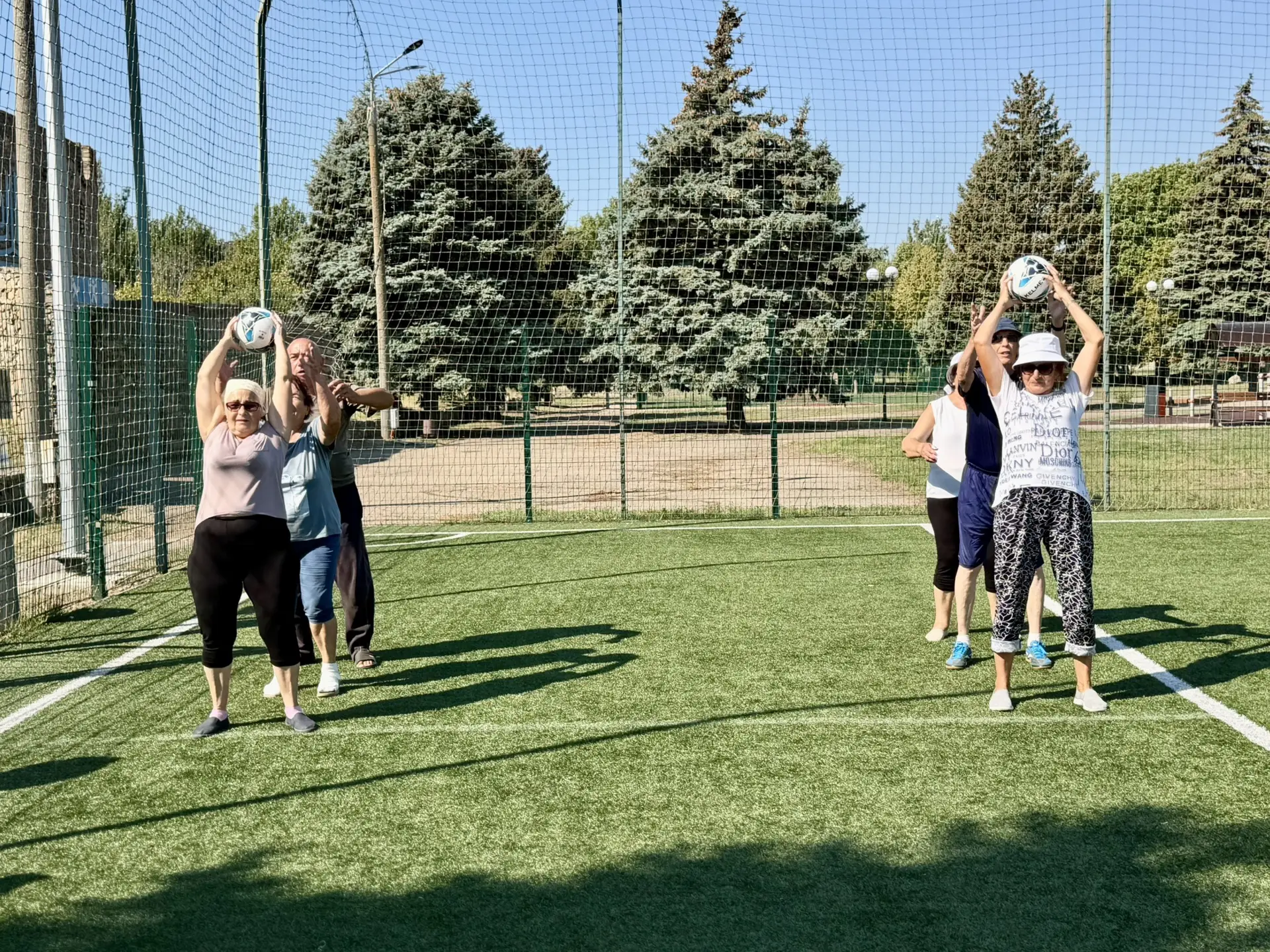 Возраст спорту не помеха!