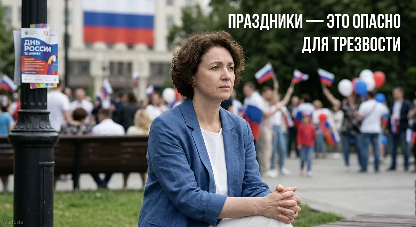 Самые опасные дни для человека, который не пьет, не понедельники и не пятницы.

Праздники.

Именно т